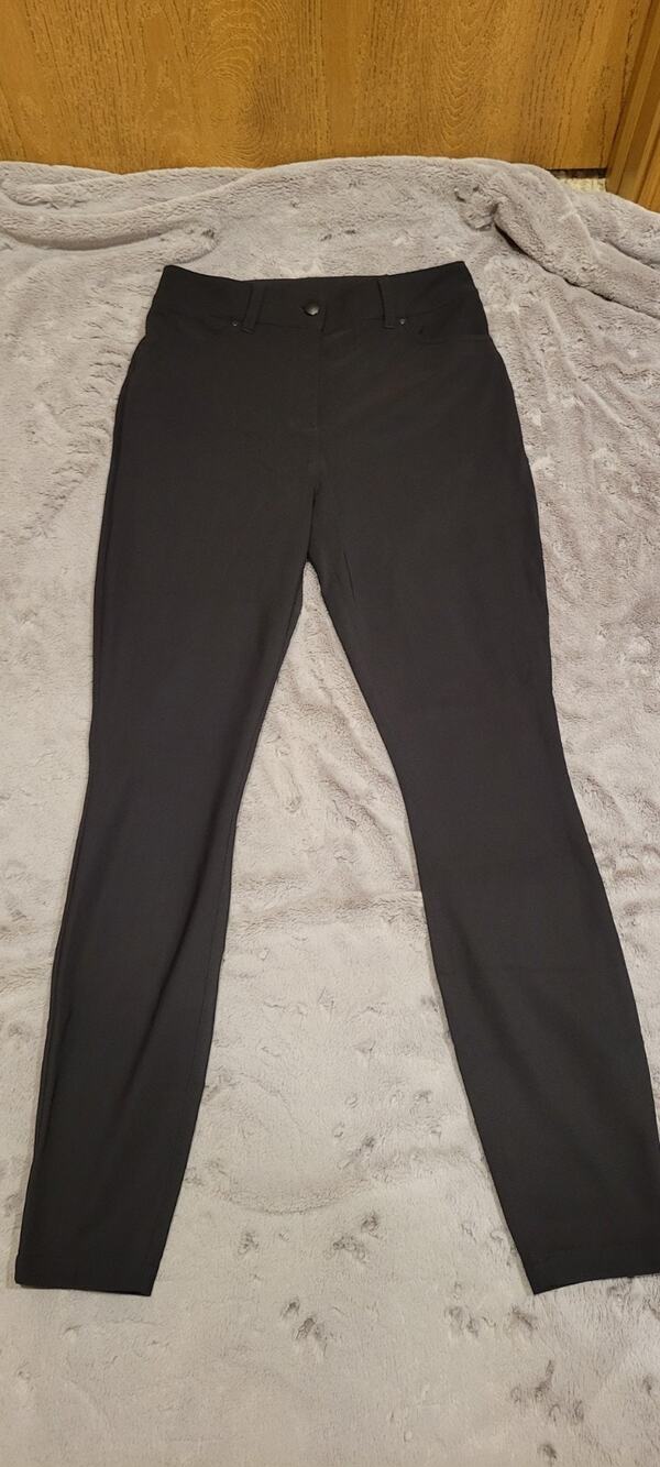 Lululemon Pants Womens 26x28 Black 5 pocket stretch pants slim Athleisure Travel